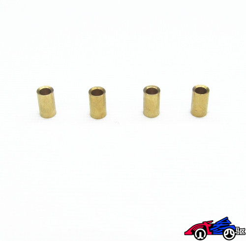 贰叁四驱自制田宮四驱车配件94801二段导轮专用铜管5mm 4粒一份