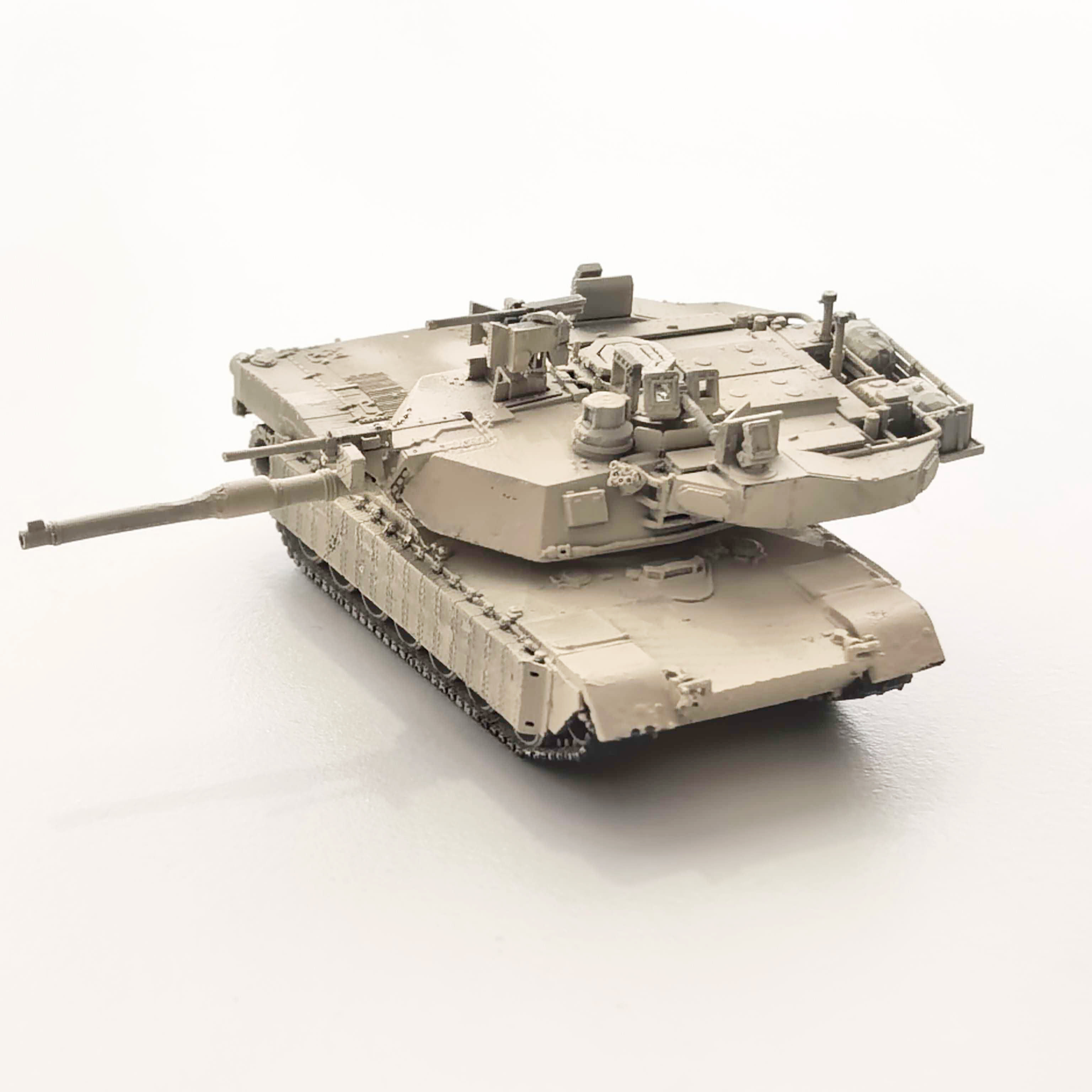 艾布拉姆斯m1a1坦克战利品型号1/144坦克3D打印模型仿真军事摆件