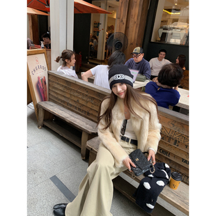 NanaByNana 意大利进口托斯卡纳皮毛一体皮草外套女 人生托卡