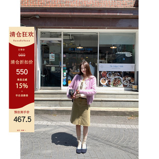 【5折粉丝福利】重磅100山羊绒毛衣开衫女秋冬软糯外套