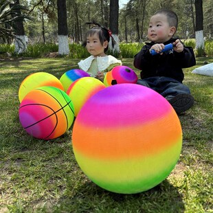 儿童玩具球加厚弹力球幼儿园足球排球宝宝拍拍球水上戏水球沙滩球
