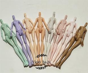 怪物高中精灵高中怪物高中娃娃素体怪高娃娃粉巧白绿紫肉等颜色