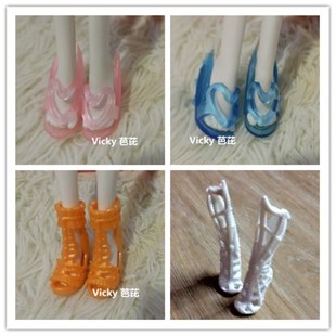 怪物高中娃娃鞋子童话高中鞋子多款式水晶鞋松糕鞋等