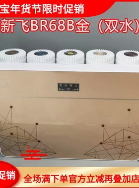 新飞净水器XF-RO型反渗透水质处理器BR68B金双水五级水机过滤芯网