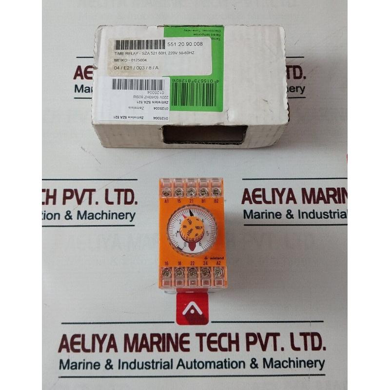 原装供应维兰德 SZA 521 时间继电器 R2.026.0040.0 AC 230V 50/6