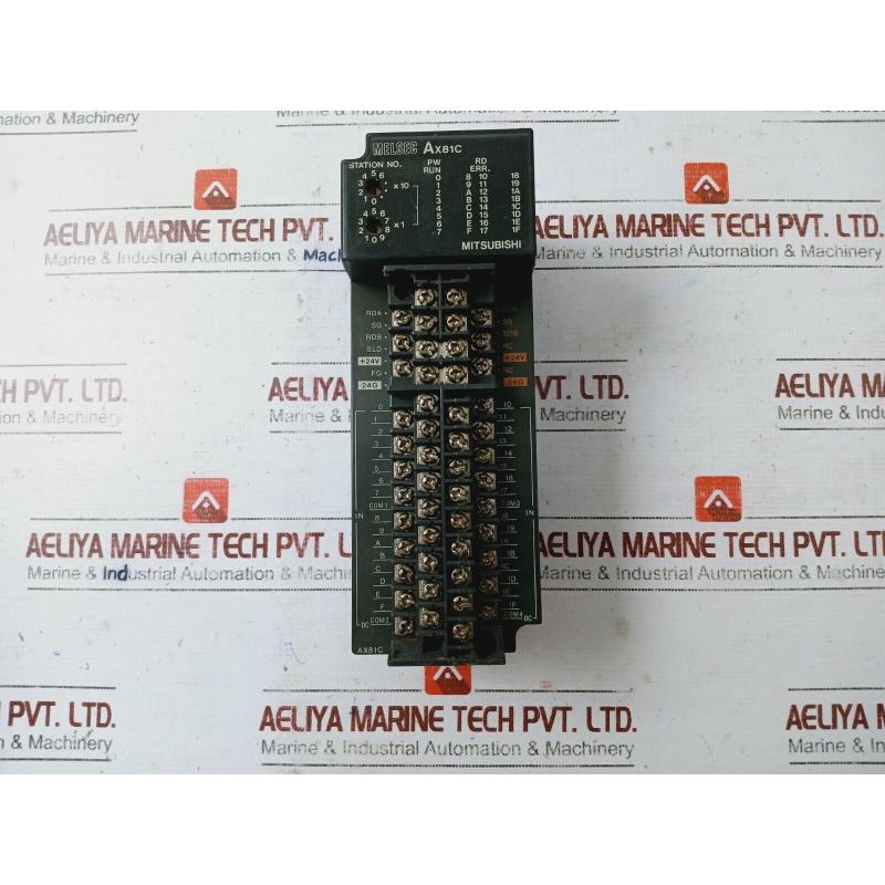 原装供应三菱AX81C 控制器输入单元DC12/24V 3/7MA
