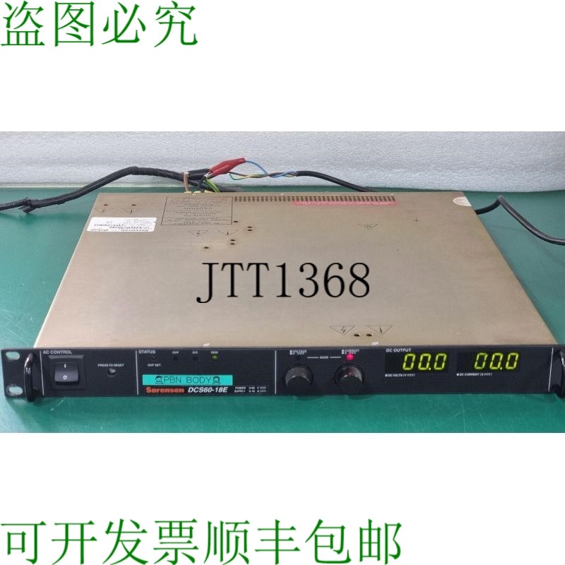 原装供应SORENSEN DCS60-18EM52 REV07 户外电源 DCS60-18E