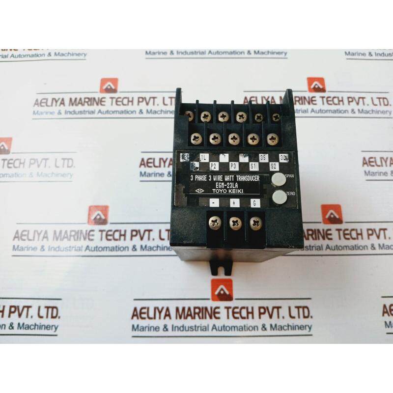 原装供应Toyo Keiki EGM-23LA 3 Fase 3 Alambre Vatios 传感器 5