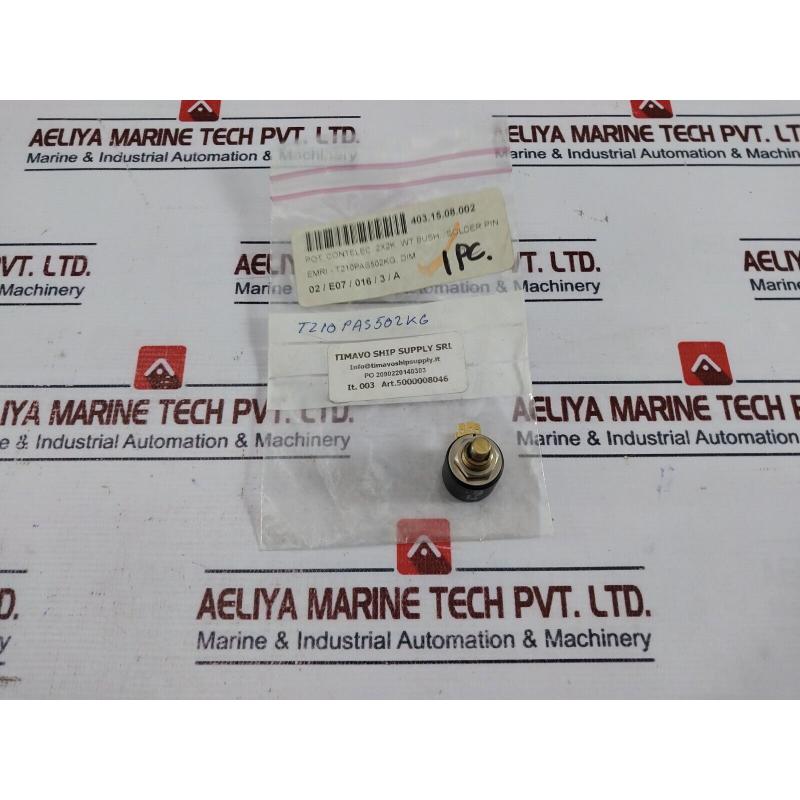 原装供应CONTELEC PD2 210-4FM 电位器带衬套焊接针 T210PAS502KG