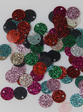 10mm闪光亮片 DIY服装辅料 舞蹈服鞋帽装饰珠片 150片左右