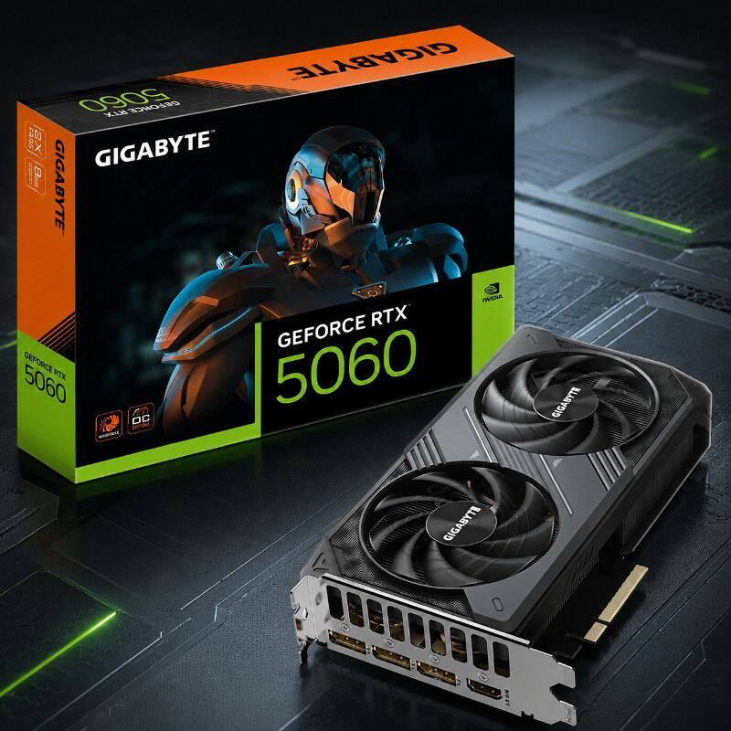 全新未拆封技嘉RTX5060风魔/猎鹰OC独立显卡电竞游戏AI海外正品