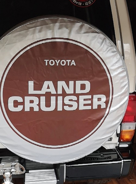 适用于 丰田陆地巡洋舰4700备胎罩 4500 LC80轮胎罩 FJ80 FJ100