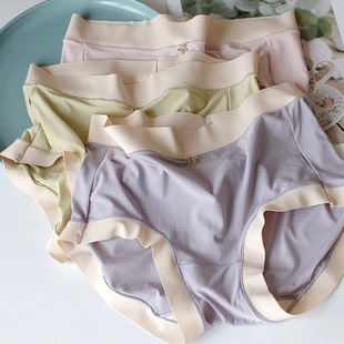女生短裤 不夹臀透气三角裤 内裤 女 任选4条49元 推荐 轻薄女士内裤