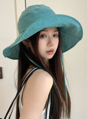 2026夏季户外大檐防晒渔夫帽