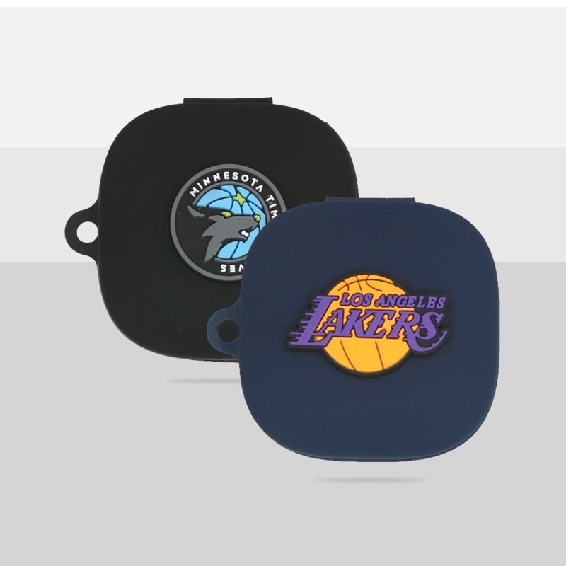 适用QCY T13 X AilyBuds E20/E10蓝牙耳机保护套MeloBuds ANC N30个性创意简约篮球队湖人勇士掘金硅胶软壳