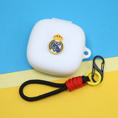 适用Soundcore声阔飞跃线Air开放式不入耳蓝牙耳机保护套AeroFit2足球队皇马切尔西利物浦国际AC米兰硅胶软壳