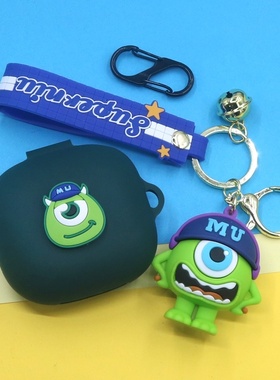 适用Beats FitPro蓝牙耳机保护套Powerbeats Fit潮酷萌卡通牛奶妹单眼怪库洛米流川枫樱木花道挂饰硅胶软壳