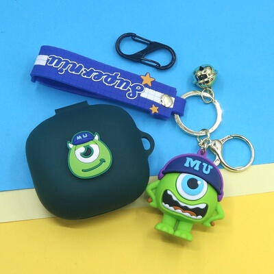 适用Beats FitPro蓝牙耳机保护套Powerbeats Fit潮酷萌卡通牛奶妹单眼怪库洛米流川枫樱木花道挂饰硅胶软壳