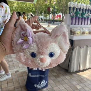 玲娜贝儿同款 毛绒单肩斜挎包手拎包玲娜贝尔 小狐狸LinaBell时尚