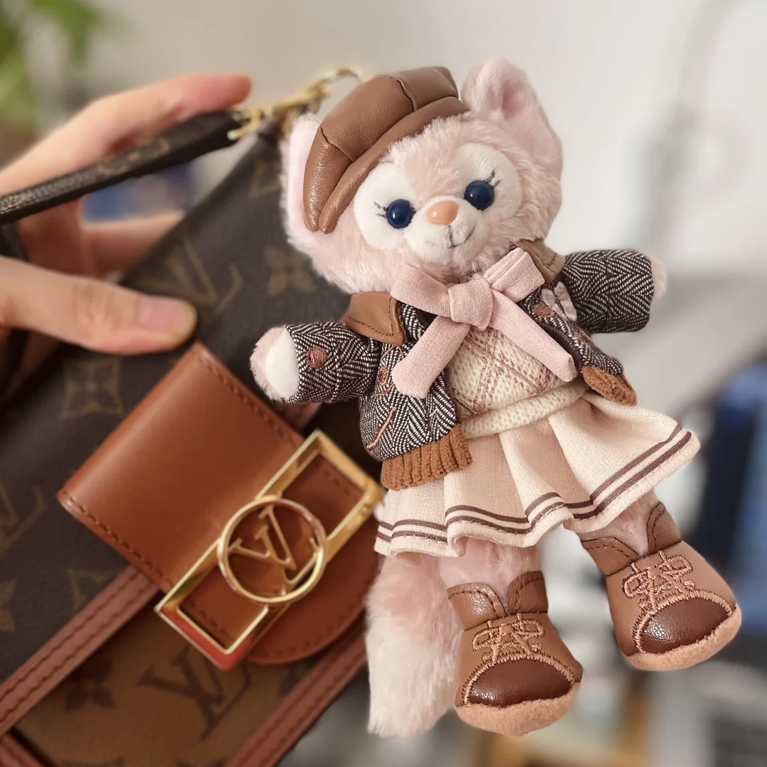 2025新款毛绒钥匙圈小小课堂系列玲娜贝儿挂件女生包包配饰礼物
