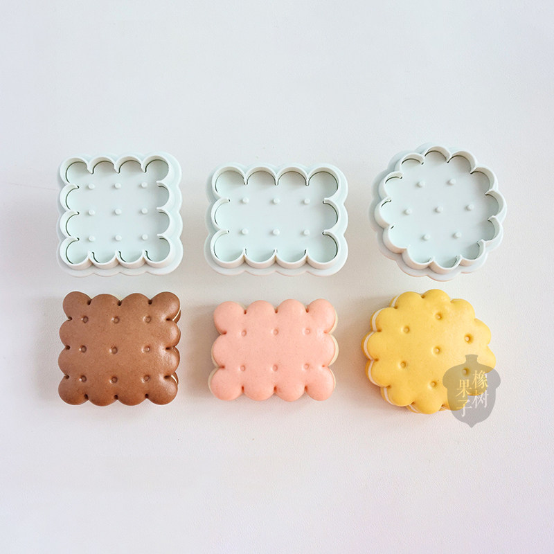 复古饼干模具升级版印尼风古董套装馒头饼皮辅食手压工具