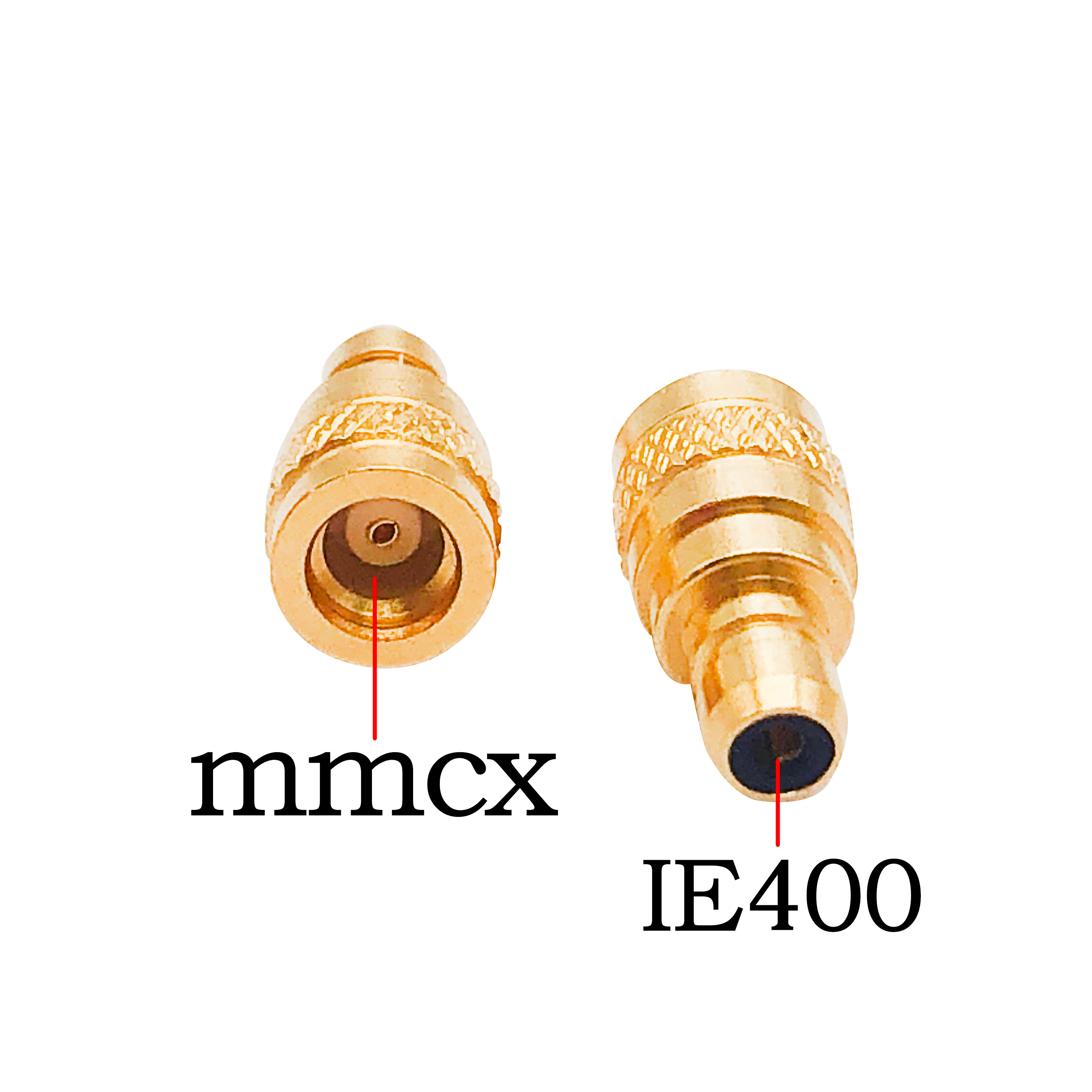 mmcx母转ie400/500pro公转换插针 耳机线转换插件