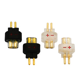 QDC母转0.78 2pin针公转接头适用SHUOER CONDUCTOR/SINGER