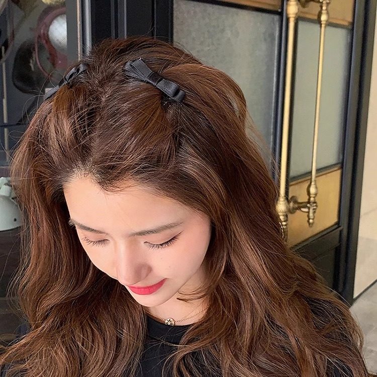 发梳倒插梳蝴蝶结刘海发夹