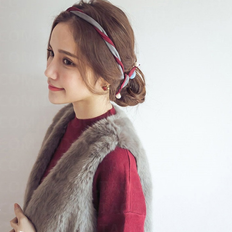 Accessoire coiffure en tissu - Ref 1196848 Image 4