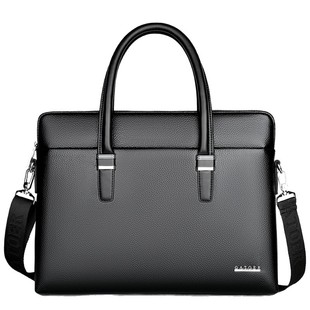 商务大容量男士包皮包手提包笔记本公文包通勤斜挎包高级感电脑包