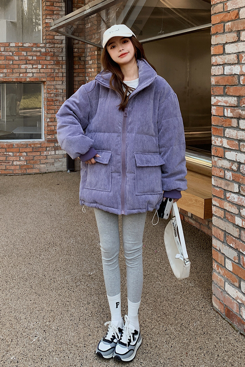 【现货】高质低价灯芯绒加厚棉衣151-1278-P140-K198,女装棉衣/棉服,淑塔可可
