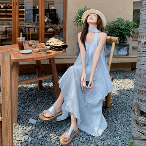 【现货】夏季假两件连衣裙2B203-1636-P150-K238图片