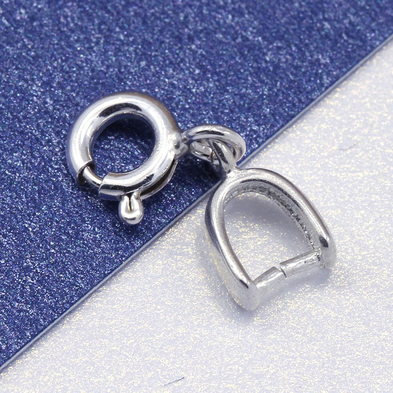 吊坠扣配件扣子扣头翡翠玉坠夹扣