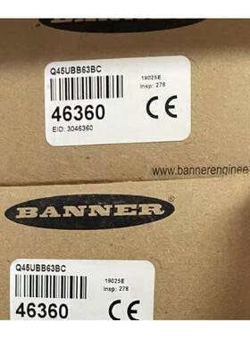 议价Q45UBB63BC 邦纳声波传器