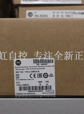 议价1763-L16BWA AB罗克韦尔器 PLC控制器 1763L16BWA