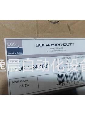 议价SOLA电源SDP1-24-100T，