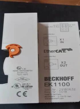 议价BECKHOFF EK100 EL1889 EL6022 EL6751 EtherCAT总线耦合器