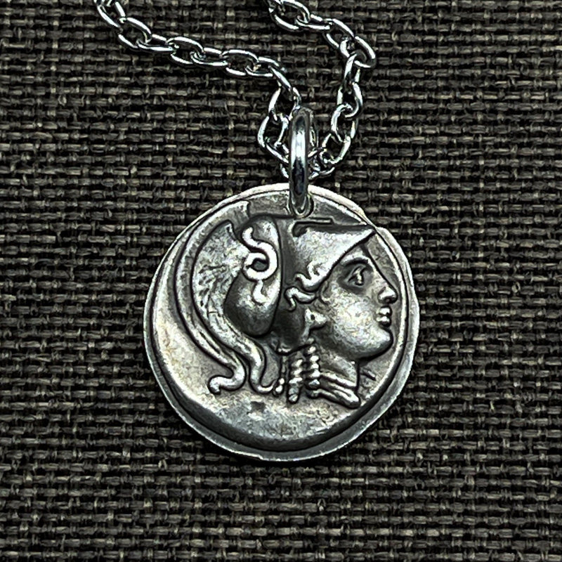 复刻希腊神话银币智慧女神雅典娜胜利女神水瓶座饰品纯银古币项链,饰品/流行首饰/时尚饰品新,项坠/吊坠,淘宝优惠券,粉丝福利购,淘宝优惠卷
