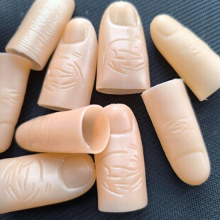 仿真硅胶假手指套残疾人用食指小拇指中指拇指软硬触感实用设计