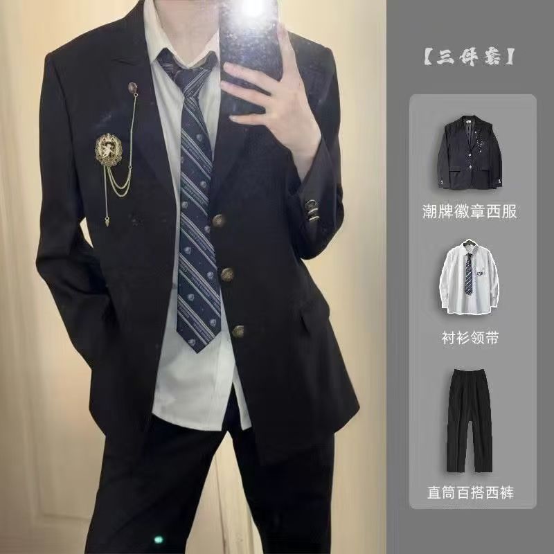 爱神丘比特dk制服西装团体jk西服