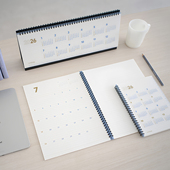韩国FULL经典 简约商务2026年月周计划日程本ins大笔记本记事本子