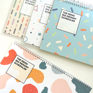 韩国GMZ万年历型大尺寸计划本月计划学习工作规划打卡阅读记录本