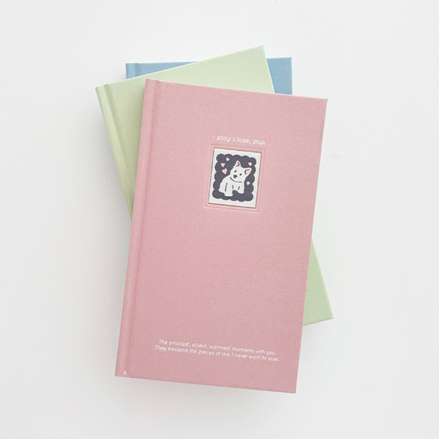 wannathis简约纯色标签日记硬面