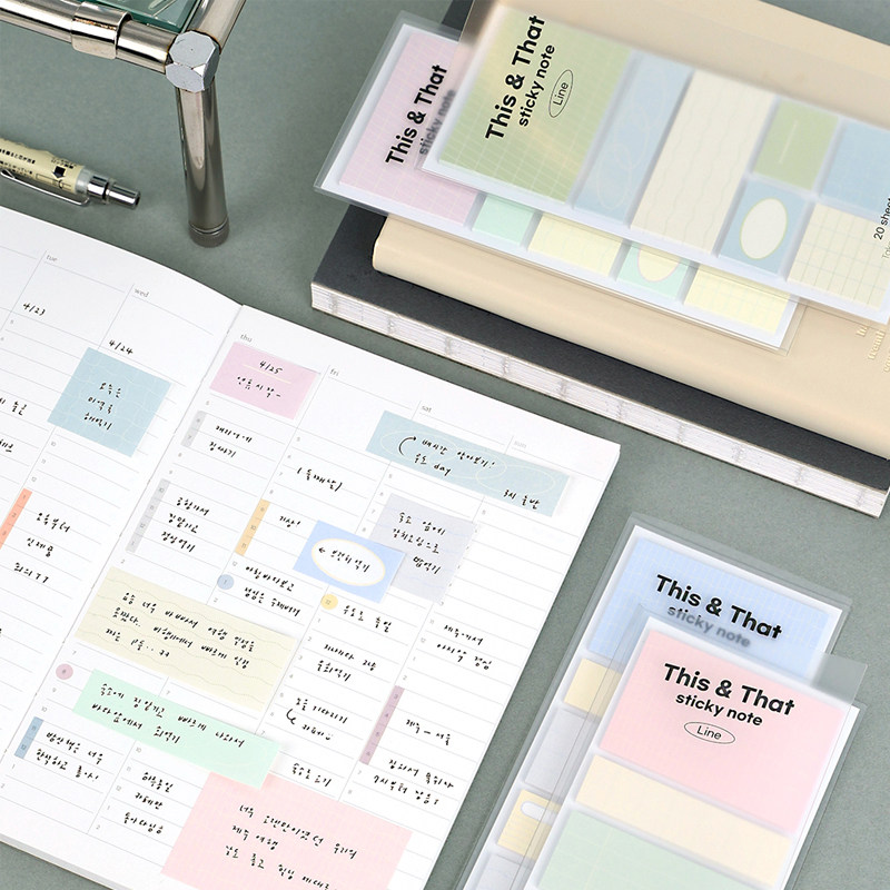 wannathis便签贴彩色备忘便利贴