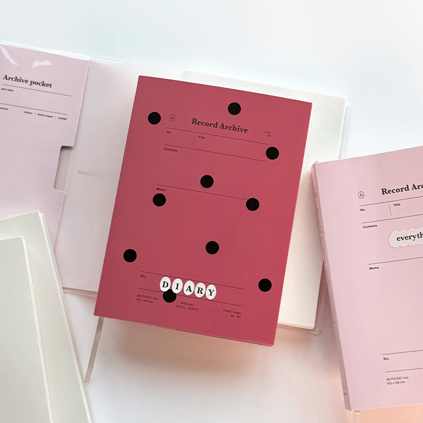 lucalab简约档案周计划本2026年