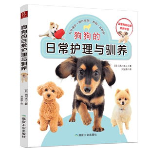 狗狗的日常护理与驯养 训练狗狗教程训狗书籍训狗教程训犬书新手养狗指南 训练狗狗一本就够了宠物小狗书籍世界名犬驯养与鉴赏图典