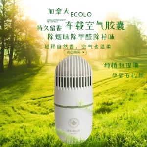 持久留香加拿大ECOLO空气胶囊除甲醛除异味除臭除烟味车载香薰