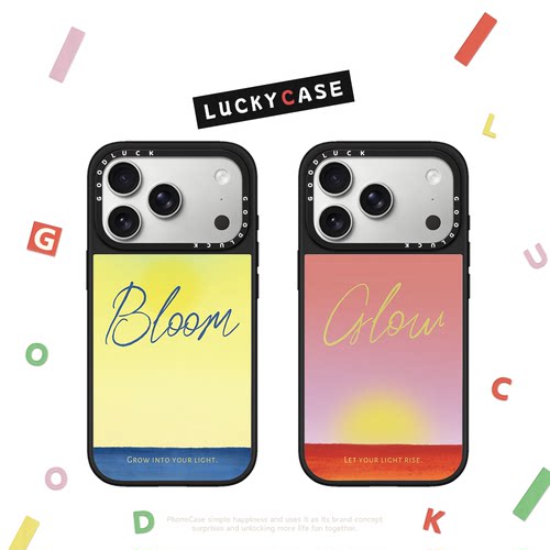 C家渐变星空夕阳风景字母适用iphone17手机壳16promax苹果15pro镜面MagSafe磁吸14plus时尚13小众12艺术日韩
