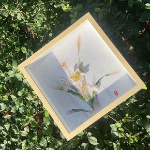 立春衍纸画diy材料包24节气手工水仙花社团劳技课手工活动暖场