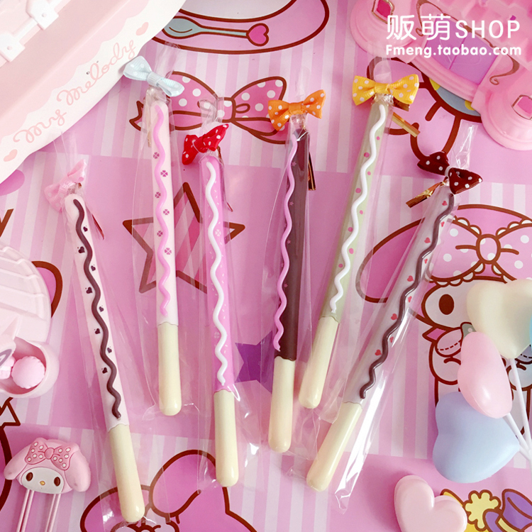 巧克力棒棒糖造型中性笔 学生文具笔 手指饼干笔 可爱学生文具|ruв категории электронный словарь/электрический бумажных книг/канцелярские принадлежности, ручки/пишущий инструмент, шариковая ручка - от Buy2taobao.com для оказания профессиональной услуги покупки агента Taobao